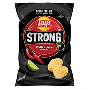 CHIPSY LAY'S STRONG CHILLI LIME 120G