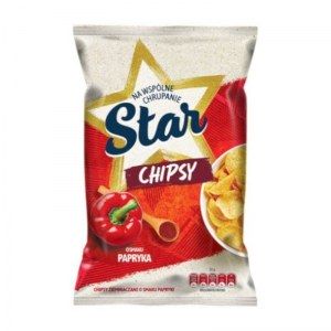 STAR CHIPSY PAPRYKA 120G
