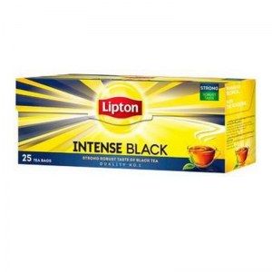 U.HERBATA LIPTON EXPx25T INTENSE BLACK