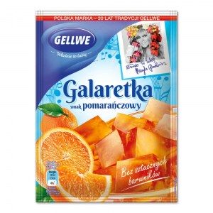 GELLWE GALARETKA POMARAŃCZOWA 75G
